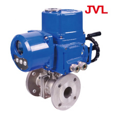 steam control14001 flanged hard seal electric motorized water ball valve